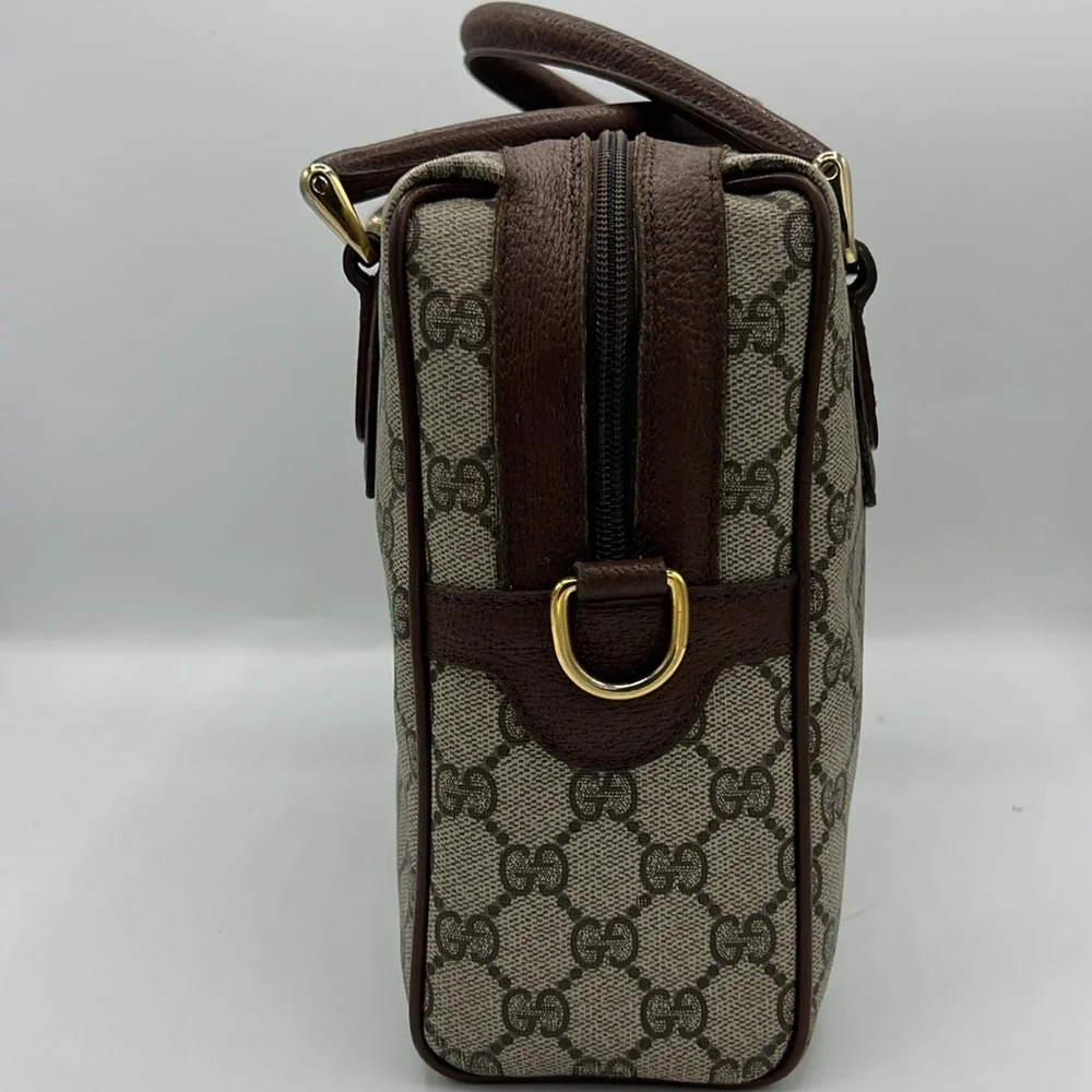 Gucci Canvas GG Supreme Boston- Accessory Collection - Vintage - Picture 4 of 15